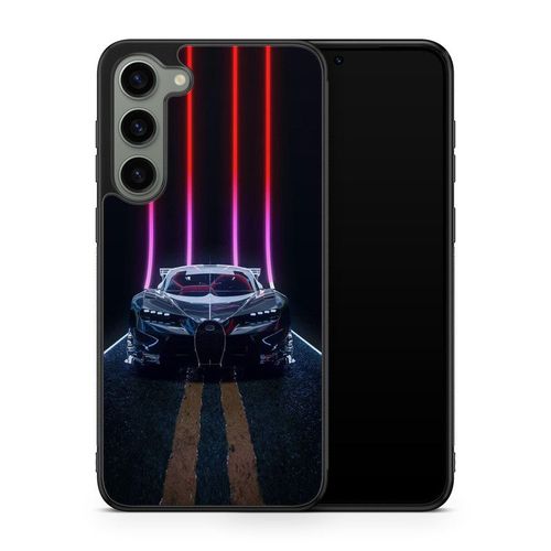 Coque De Téléphone Pour Samsung Galaxy A16 Ferrari Bugatti Bmw Voiture Luxe Car Ref 1800