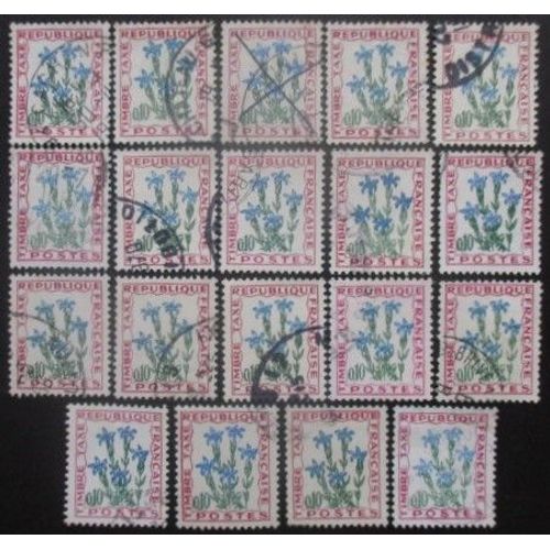 France Taxe N°96 X 19 Oblitéré