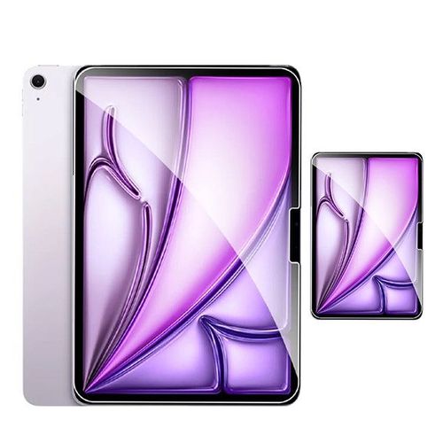 Kit 2 Verre Trempé À Coque Complète Premium Phonecare Pour Apple Ipad Air 13 (2025) - Transparent