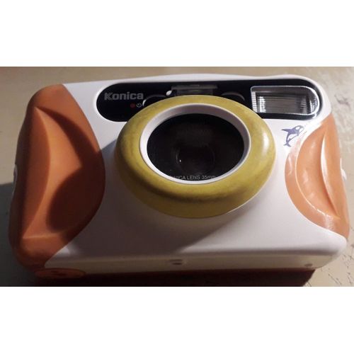 Appareil photo argentique compact Konica Mermaid waterproof (Sous-Marin)
