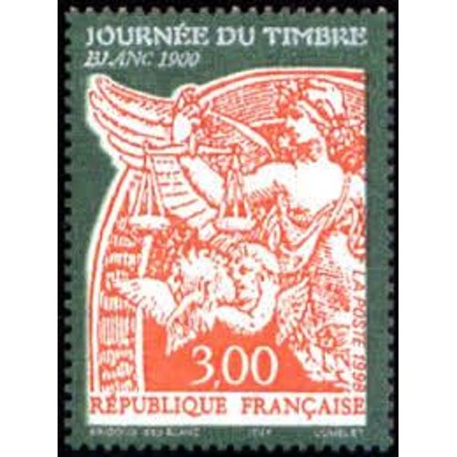 Journée Du Timbre "Blanc 1900" Année 1998 N° 3136 Yvert Et Tellier Luxe