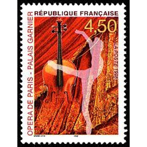 L'opéra De Paris : Palais Garnier (Danseur) Année 1998 N° 3181 Yvert Et Tellier Luxe