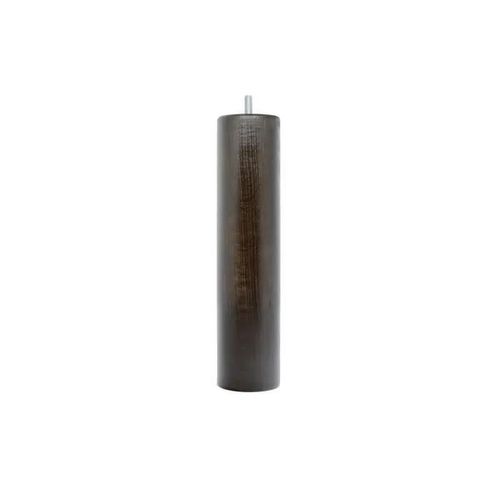 Lot De 4 Pied De Lit En Bois De Hêtre, ¿ Hauteur 25 Cm ¿ Teinte Wengé ¿ Vis M8x20