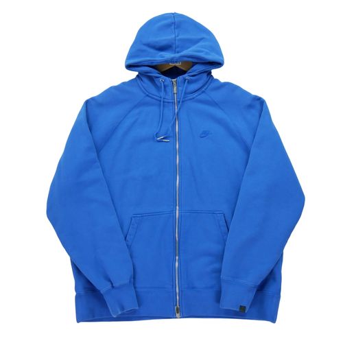Reconditionné - Sweat À Capuche Homme Full Zip Bleu - Taille Xl - Homme - Bleu
