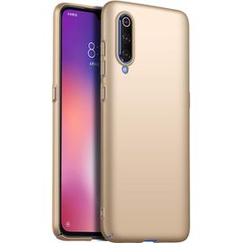 Coque Pour Xiaomi Mi 9 Pro 5g,Ultra Mince Anti-Chute Coquille Dure Ultra-Mince De Haute Qualité Résistance Aux Rayures De Surface Etui Pour Téléphone Portable D'or