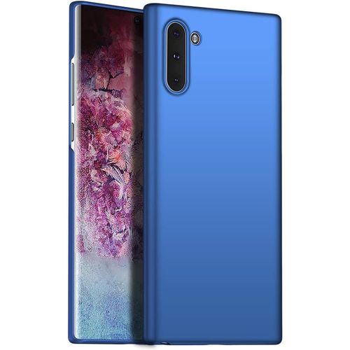 Coque Pour Samsung Galaxy Note10,Ultra Mince Anti-Chute Coquille Dure Ultra-Mince De Haute Qualité Résistance Aux Rayures De Surface Etui Pour Téléphone Portable Bleu