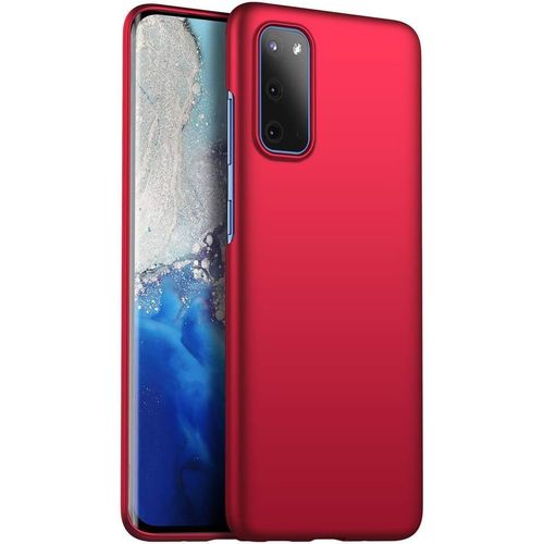 Coque Pour Samsung Galaxy S20 Plus,Ultra Mince Anti-Chute Coquille Dure Ultra-Mince De Haute Qualité Résistance Aux Rayures De Surface Etui Pour Téléphone Portable Rouge
