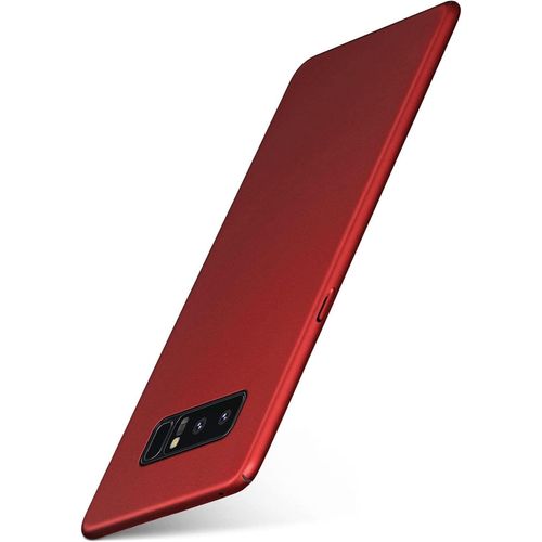 Coque Pour Samsung Galaxy Note 8 - Minimaliste - Résistant Aux Chocs Et Léger - Ultra Slim - En Plastique - Rouge Mat