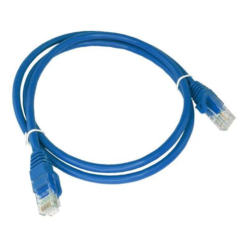 Alantec KKU6ANIE2.0 Cordon de raccordement U/UTP cat.6A LSOH 2.0m bleu