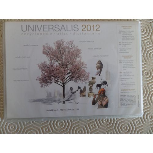 Encyclopedie Universalis 2012 // Dvd