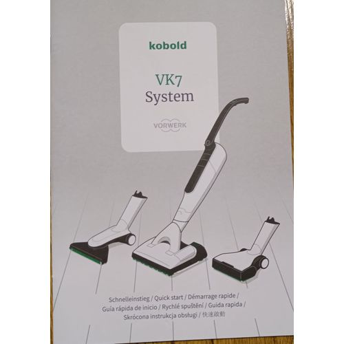 Aspirateur laveur worwerk kobold vk7