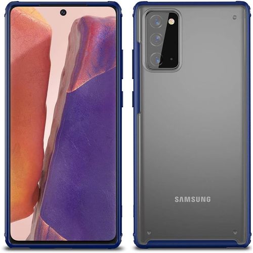 Coque Pour Samsung Galaxy Note20 5g Ultra Mince Couverture Arrière Transparente Ultra Léger Flexible D'absorption De Choc Anti Chute Coque Pour Samsung Galaxy Note20 5g Bleu