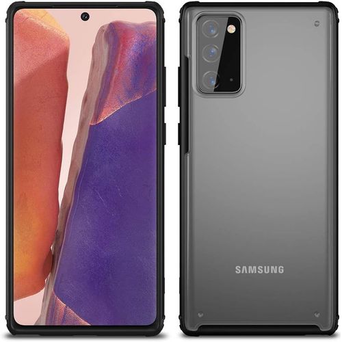 Coque Pour Samsung Galaxy Note20 5g Ultra Mince Couverture Arrière Transparente Ultra Léger Flexible D'absorption De Choc Anti Chute Coque Pour Samsung Galaxy Note20 5g Noir
