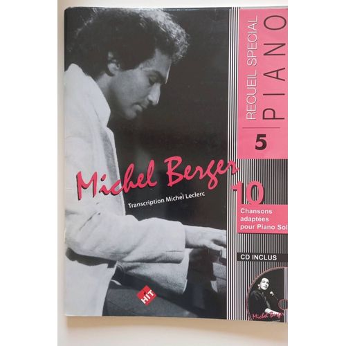 Album Partitionspiano Michel Berger