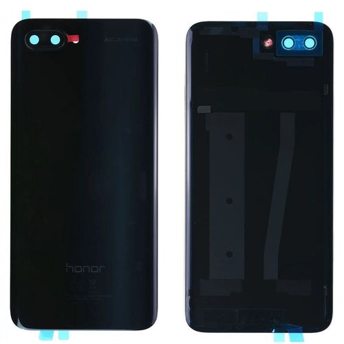 Cache Batterie Noir Origine Honor 10 En Verre Avec Lentille Photo