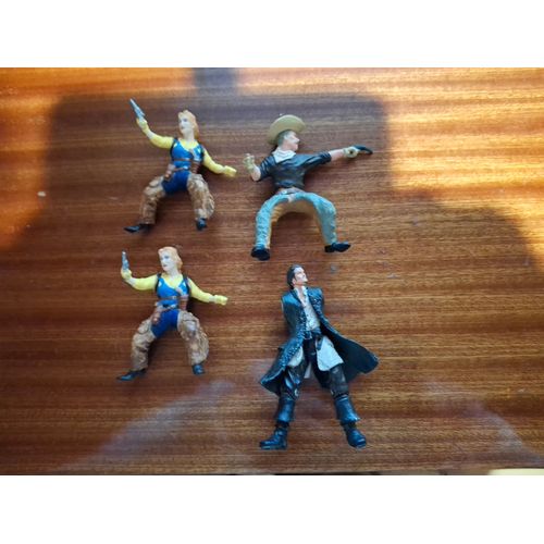 Starlux No 4 Figurines Western Papo Schelle Autres