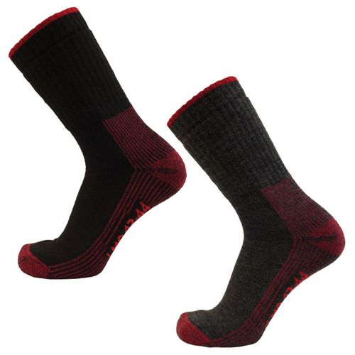 Chaussettes De Travail Hiver Laine Lma Cronos (Lot De Deux Paires)