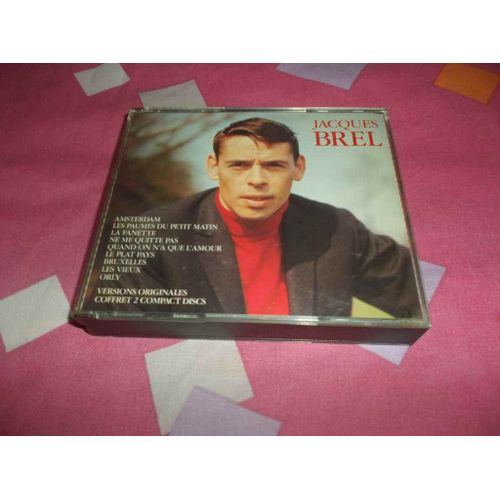 Jacques Brel - Coffret 2 Cd + Versions Originales