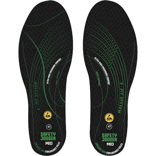 Semelles Intérieures Antibactériens Thermiques Flexibles Esd Sj3fit Safety Jogger
