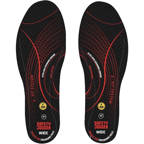 Semelles Intérieures Antibactériens Thermiques Flexibles Esd Sj3fit Safety Jogger