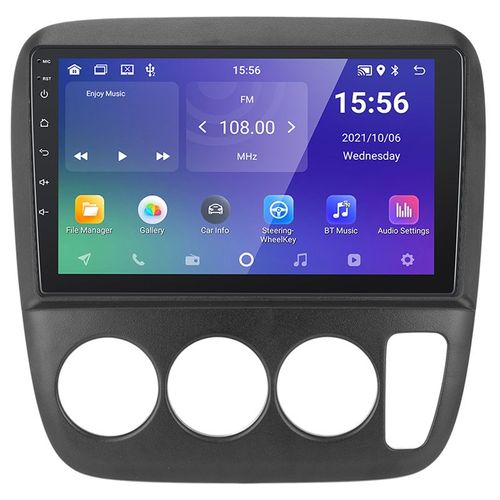 Autoradio Gearelec 9 Pouces Android Pour Honda Crv 1997-2001 Avec Carplay Andriod Auto Gps Bt Rds Wifi