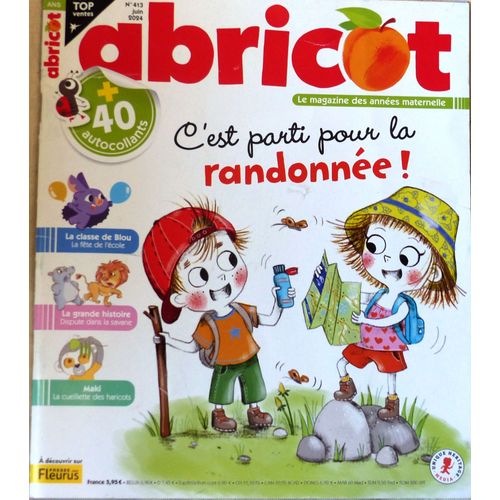 Abricot N° 413 : C' Est Parti Pour La Randonnée Juin 2024