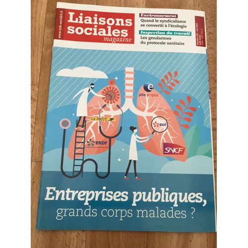Liaisons Sociales Magazine 222 - Entreprise Publiques, Grand Corps Malades
