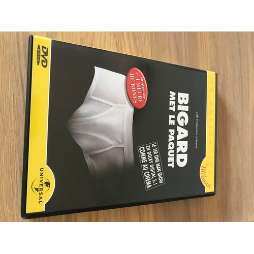 Dvd Humoriste Bigard Met Le Paquet Excellent État Spectacle De 2000