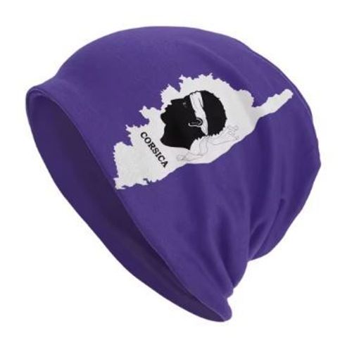 Bonnet Personnalisé Avec Drapeau De La Corse, Bonnet Chaud D'hiver En Tricot, Style Hip-Hop, Pour Homme Et Femme Plusieurs Coloris Possible