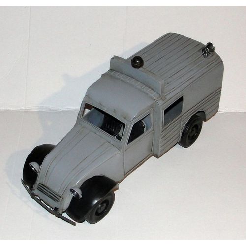 2 Cv Citroen Fourgonnette En Tole Voiture Metal Jouet Decoratif Roulant Imagin 30 Cm