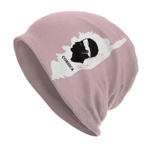 Bonnet Personnalisé Avec Drapeau De La Corse, Bonnet Chaud D'hiver En Tricot, Style Hip-Hop, Pour Homme Et Femme Plusieurs Coloris Possible