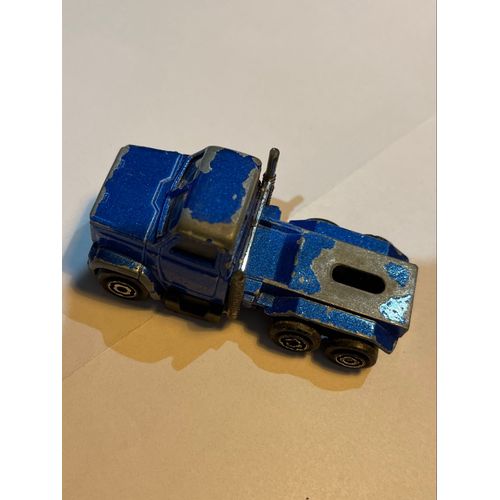 Majorette Camion Tracteur Bleu 