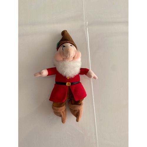 Peluche Disney Le Nain Grincheux Blanche