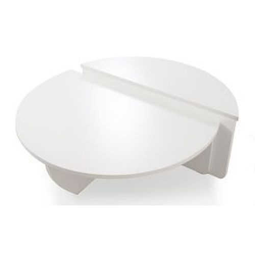 Set De 2 Tables Basses Design Blanc Mat Design