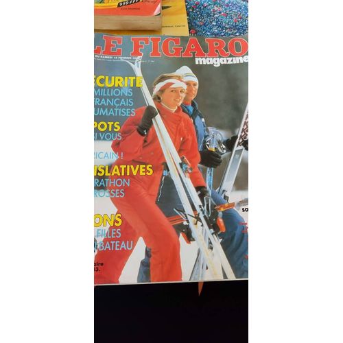 Le Figaro N 12896 Du Samedi 15 Février 1986 Charles Et Lady Di À Davos