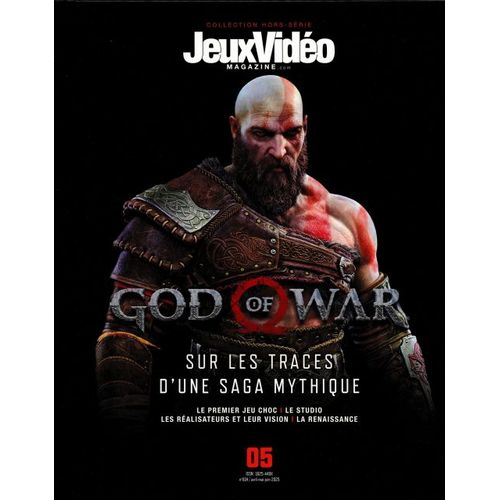 Jeux Vidéo Magazine, Hors-Série N° 5 _ God Of War : Sur Les Traces D'une Saga Mythique (Livre Collector 128 Pages ; Couverture Cartonnée ; 2025)
