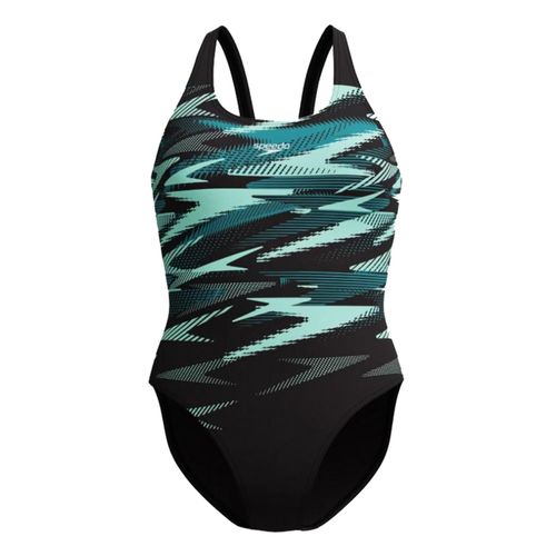 Maillot De Bain 1 Pièce Speedo Eco+ H-Boom Placem Muscleb Noir 38