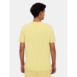 Tee Shirt Manches Courtes Le Coq Sportif Monochrome Tee Ss N3 M Jaune Xs