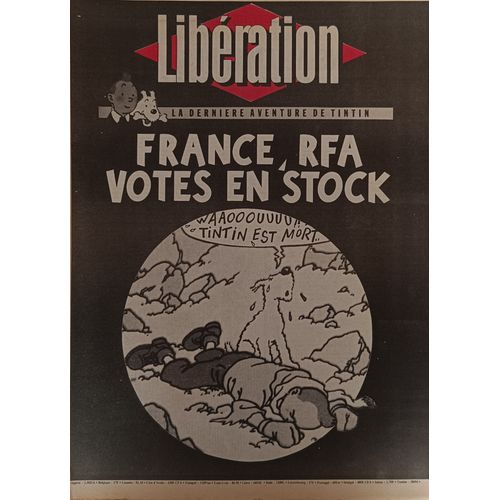 Liberation N°5-6 Mars 1983- Exemplaire Illustre En Hommage A Herge