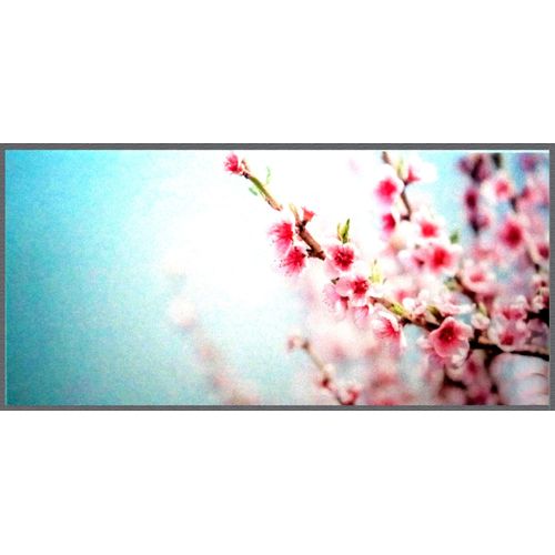 Carte "Branche De Cerisier En Fleur " + Enveloppe Bleue.
