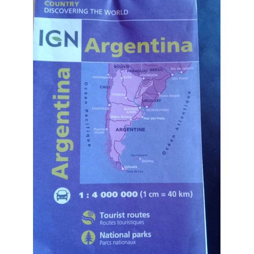 Carte Ign Argentine