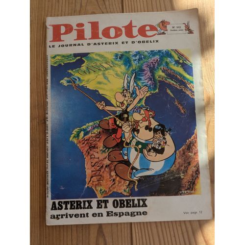 Pilote 512 : Astérix Et Obélix Arrivent En Espagne