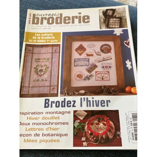 Ouvrages Broderie N74 Jan 2007