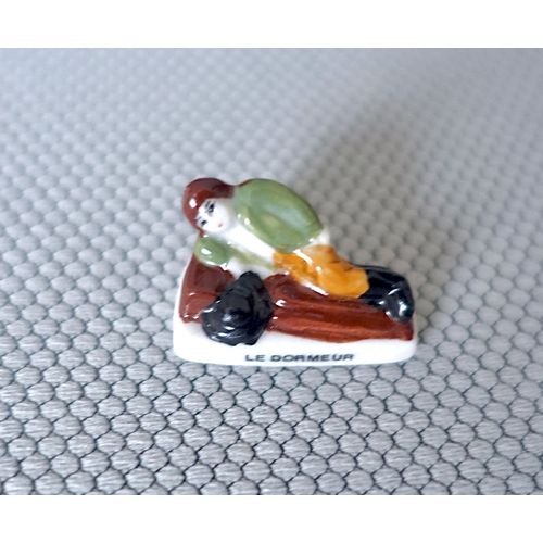 Feve Le Dormeur. Année 1998. Santon. Fève Brillante. Galettes Des Rois. Epiphanie .
