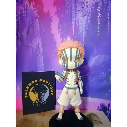 Akaza Q Posket Demon Slayer Ver. B Sepia Figurine De Collection Manga Statue