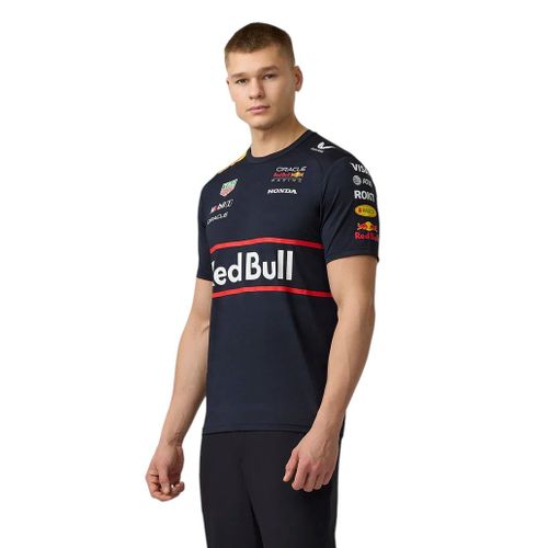 T-Shirt Oracle Rb Racing Teamline Set Up Pour Homme - Ciel Nocturne