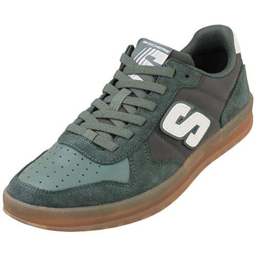 Chaussures Skechers New Wave Cup Calven Verte Baskets