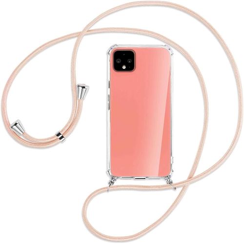 Cha Ne De Téléphone Portable Pour Google Pixel 4 5 7"" \U2013 Rose Peach \U2013 Étui De Protection Pour Smartphone \U2013 Coque En Tpu Anti Chocs