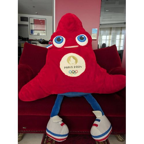 Mascotte Géante Fryge Officielle Jo 2024