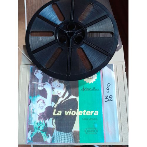 Film Super 8 Couleur Sonore V.O 180 M La Violetera Sara Montel Et Raf Vallone